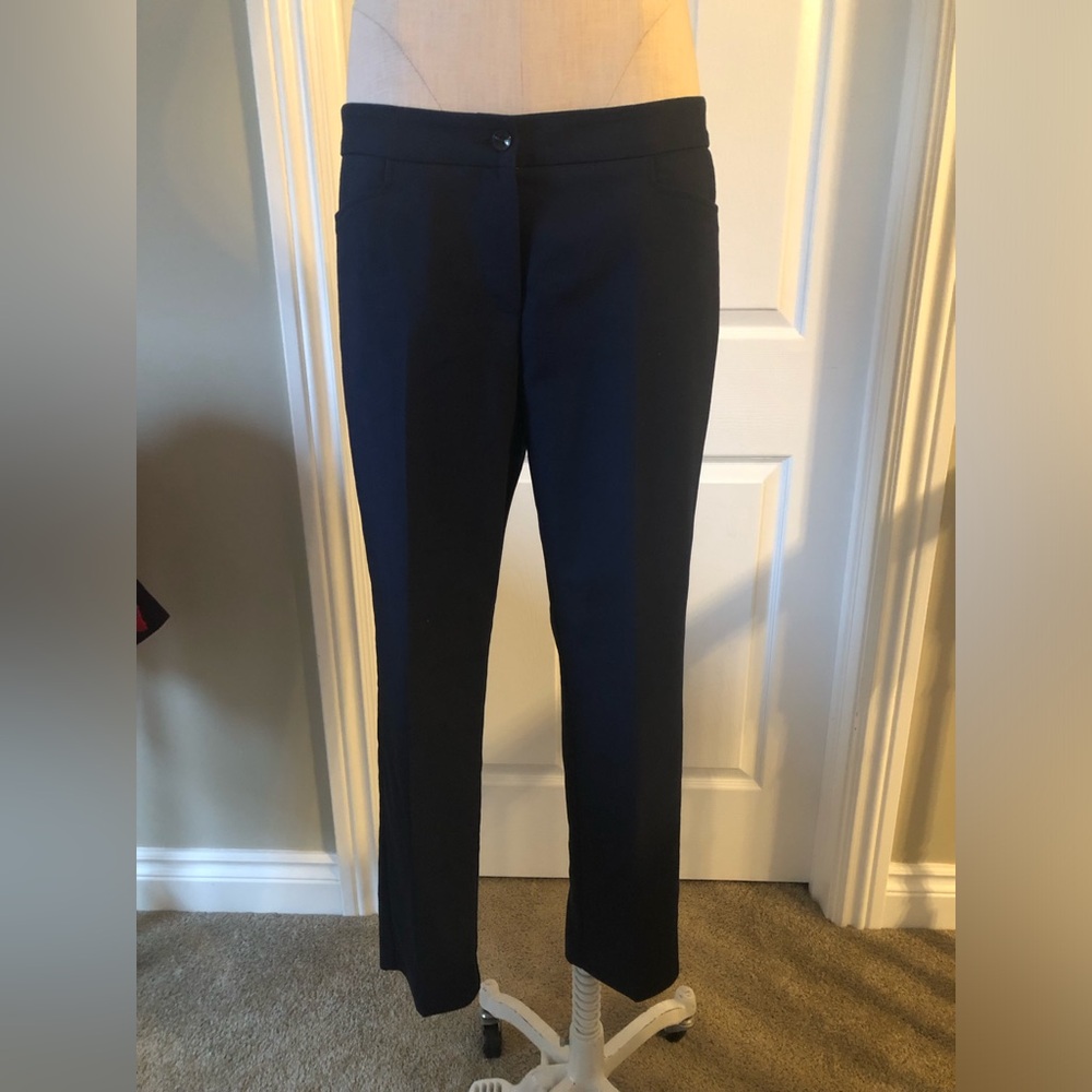 Olsen Classic Navy Blue Trousers